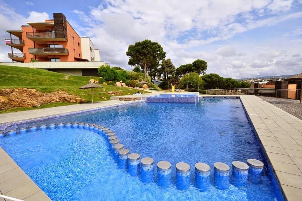 Pretty Garden Apartment Next To A Charming Beach Lloret de Mar Esterno foto