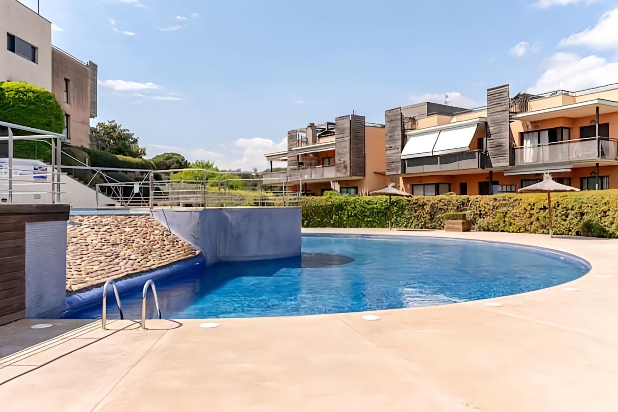 Pretty Garden Apartment Next To A Charming Beach Lloret de Mar Esterno foto